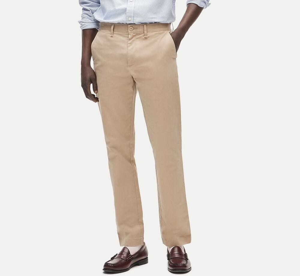 J.crew 770 Straight-fit stretch chino Khaki pants 30/30 Mens Designer